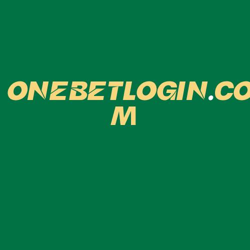 Logo da ONEBETLOGIN